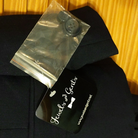 Boys Slim-Fit Navy Blue 5-Piece Suit, Jewels and Gents, 18 months - NWT - Picture 4 of 12